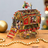 Christmas Caravan - 3D Christmas Card X3D034