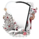 White Magic 3D Christmas Card XTW008