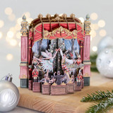 Christmas Ballet - 3D Christmas Card X3D039