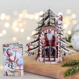 Santa’s Grotto - 3D Christmas Card X3D040