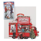 Christmas Coffee - 3D Christmas Card X3D041