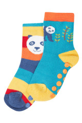 Grippy Socks 2 Pack - Panda Multipack Grippy Socks 2 Pack - Panda Multipack