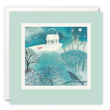 Snowy Cottage Paintworks Card L4656
