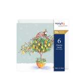 Partridge Christmas Charity Cards 6pk XP423A