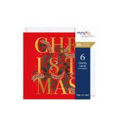 Golden Christmas Charity Cards 6pk XP425A