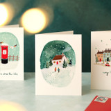 Snowy Winter House Scene BIJX42