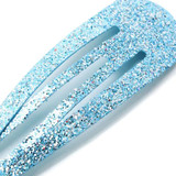 4 Blue Glitter Sleepies & 2 Rainbow Motif Elastics Set