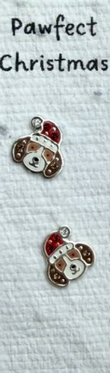 Earrings - Pawfect Christmas Dog