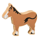 Natural Wooden Brown Horse Natural Wooden Brown Horse