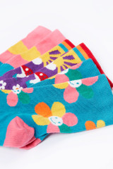 Rock My Socks 3 Pack - Flower Multipack
