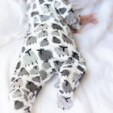 Sheep Print Sleepsuit