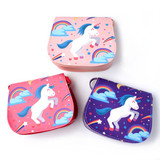 Unicorn Print Saddle Bag