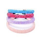 Wide Beaded Aliceband Brights