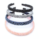 Wide Beaded Aliceband