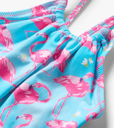 Girls Flamingos One-Piece Swimsuit