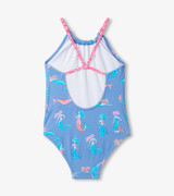 Girls Mermaids One-Piece Swimsuit
