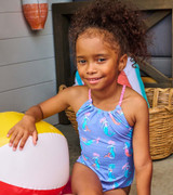 Girls Mermaids One-Piece Swimsuit