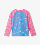 Girls Mermaids Long Sleeve Rashguard