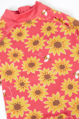 Little Sun Safe Suit - Watermelon Sunflowers,