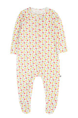Lovely Pointelle Babygrow - Ditsy Floral