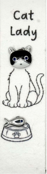 Earrings - Cat Lady Fish & Cat