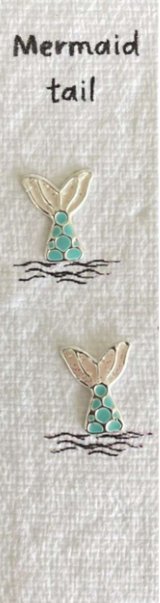 Earrings - Mermaid Tail