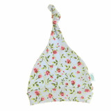 Blue Vintage Rose Hat