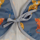 Coverall Feeding Bib Tigers & Leopards