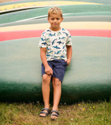 Glow in the Dark Sharks Graphic Tee