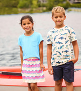 Glow in the Dark Sharks Graphic Tee