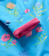 Hyper Real Floral A-Line Swing Jacket