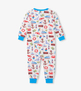 Painted Seascape Bamboo Coverall