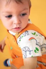 Shay Summer 2 Pack Body - Elephant Plains / White,