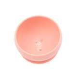 Bunny Pink Silicone Suction Bowl