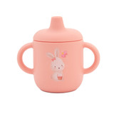 Pink Bunny Silicone Sippy Cup