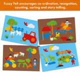 Fuzzy Felt Farmyard