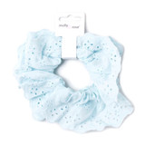 Broderie Style Double Layered Scrunchie