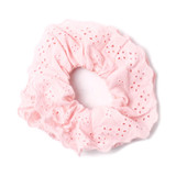 Broderie Style Double Layered Scrunchie