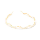 Wavy Pearl Bead Aliceband