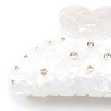 Off White Pearlescent Clamp
