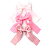 Tonal Pink Bow Beak Clip