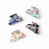 Floral Print Clamp