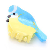 Pearlescent Blue Bird Clamp