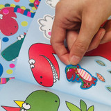 Sticker Scene & Colouring Book - Dinosaur