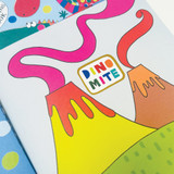 Sticker Scene & Colouring Book - Dinosaur