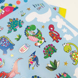 Sticker Scene & Colouring Book - Dinosaur