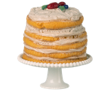 Party Cake & Cake Stand For Mouse - Off White