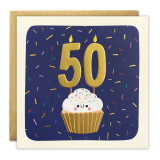 Age 50 Cupcake Birthday T4856