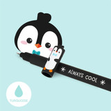 Always Cool Penguin Erasable Gel Pen