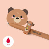 Dream Big Teddy Bear Erasable Gel Pen